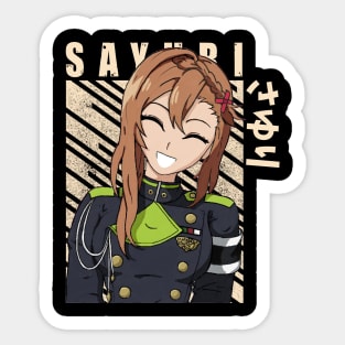 Sayuri Hanayori - Owari no Seraph Sticker